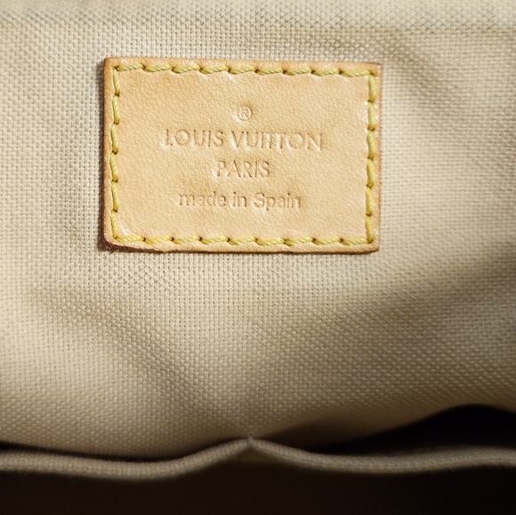 Azur Damier Canvas Siracusa MM - Picture 7 of 9